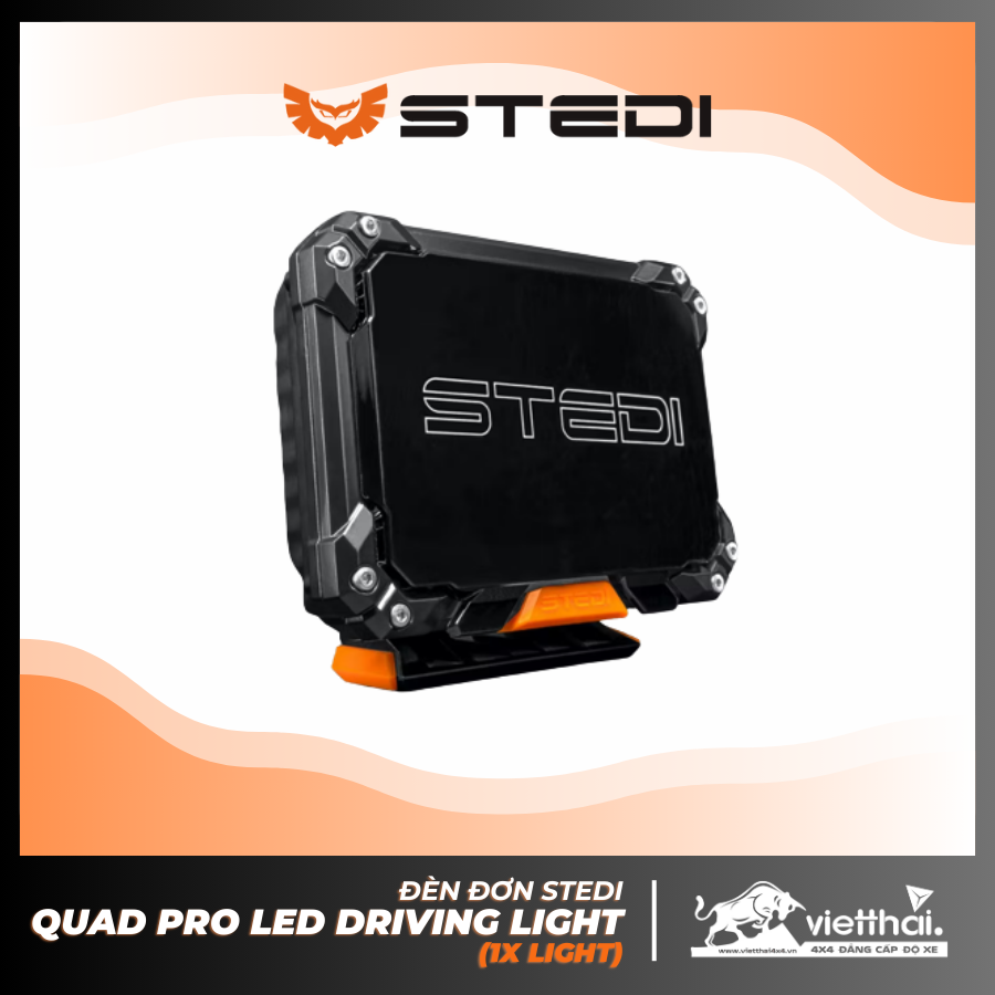 ĐÈN STEDI SINGLE (1X LIGHT) QUAD PRO LED DRIVING LIGHT
